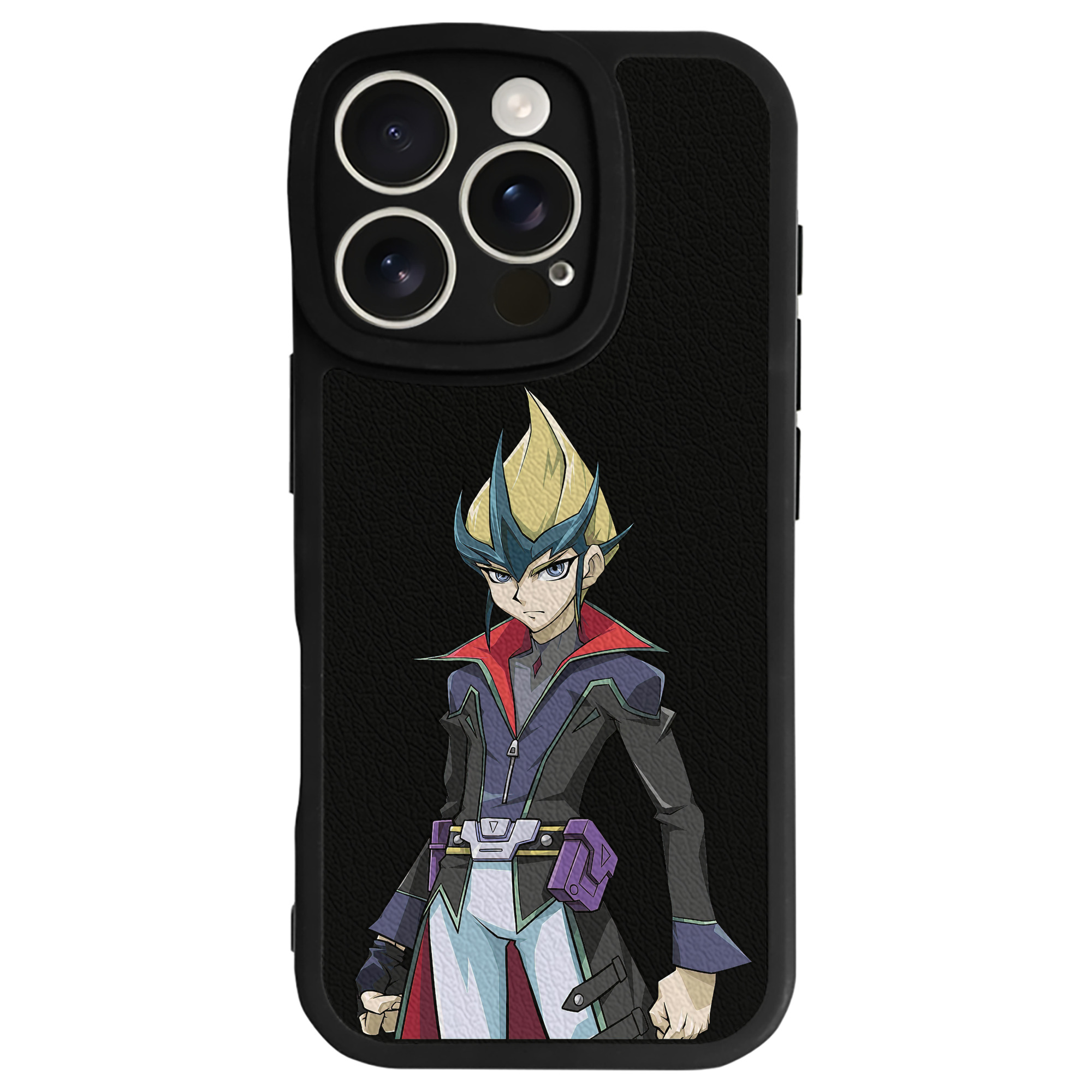 遊☆戯☆王 Yu-Gi-Oh! 【iPhone 16シリーズ対応】シリコンスマホケース（レザー調） 材質：シリコン